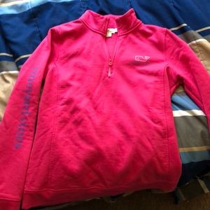 Pink Vineyard Vines sweatshirt